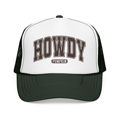 Howdy Pumpkin Trucker Hat