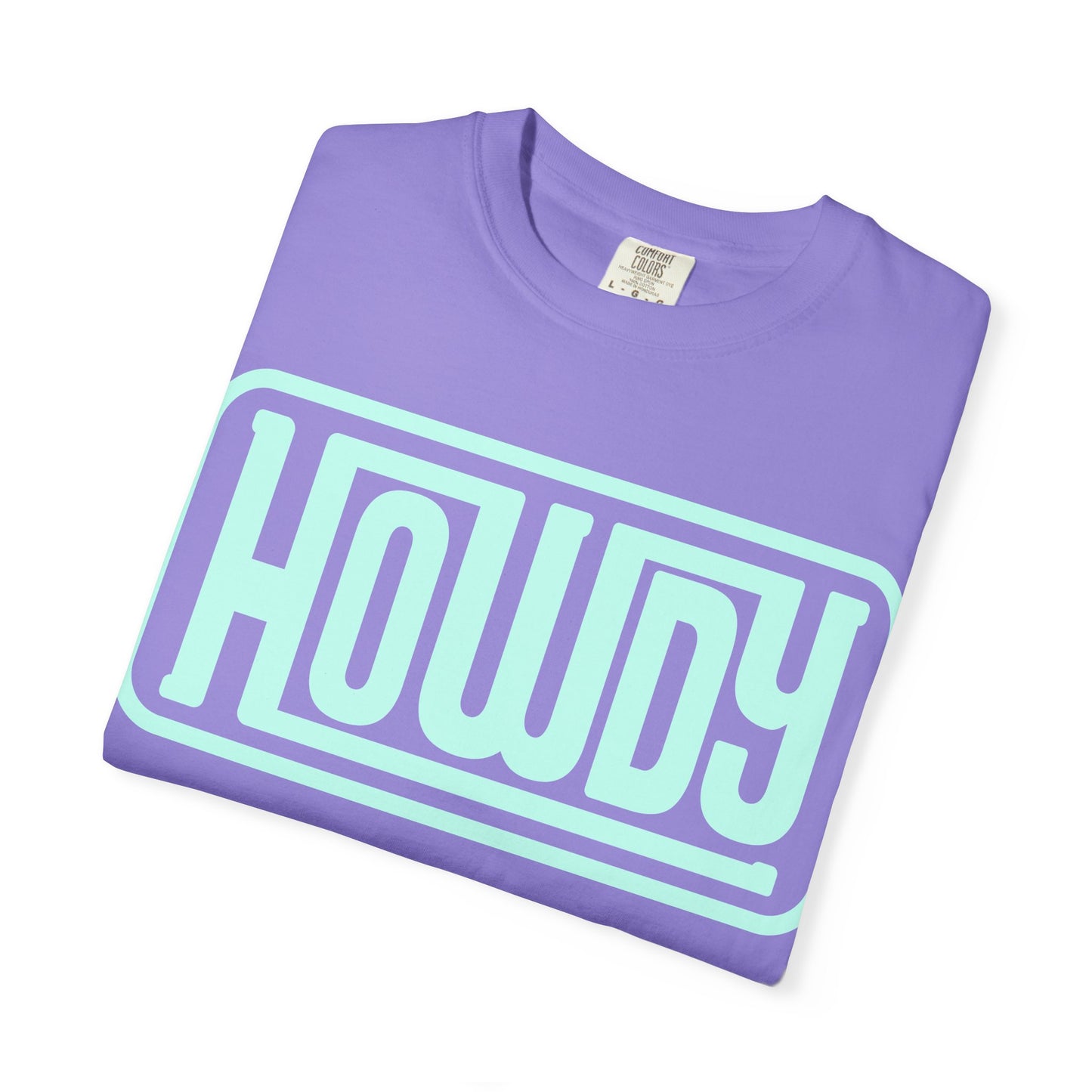 Howdy Graphic T-Shirt — Retro Mint Logo Tee