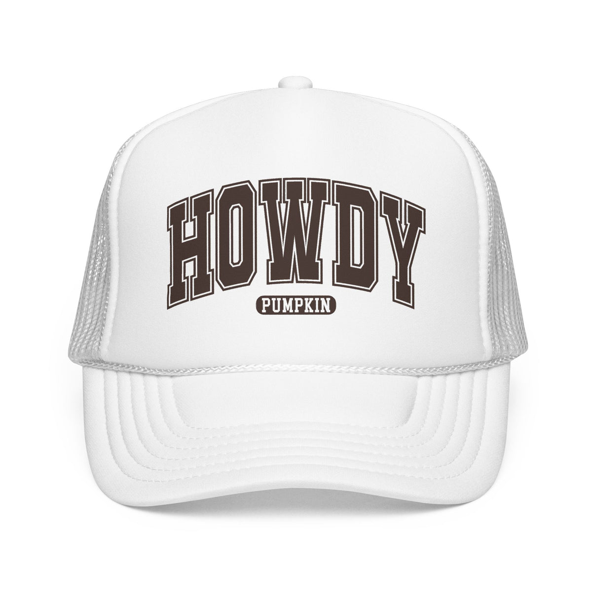 Howdy Pumpkin Trucker Hat
