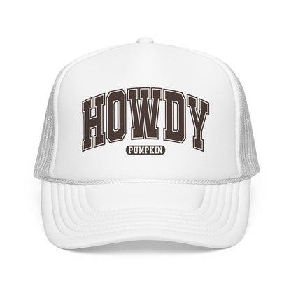 Howdy Pumpkin Trucker Hat