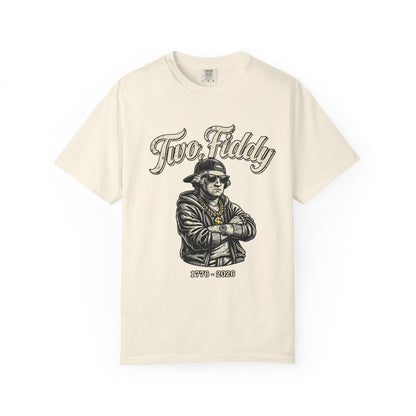 Two Fiddy Retro Rap Tee — Vintage Style "Two Fiddy" Graphic T-Shirt