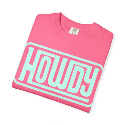Howdy Graphic T-Shirt — Retro Mint Logo Tee