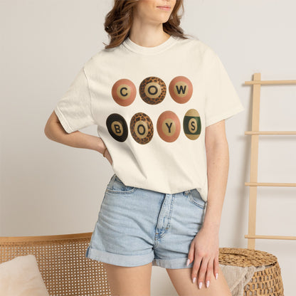 Cowboys Vintage Pool Ball Graphic T‑Shirt