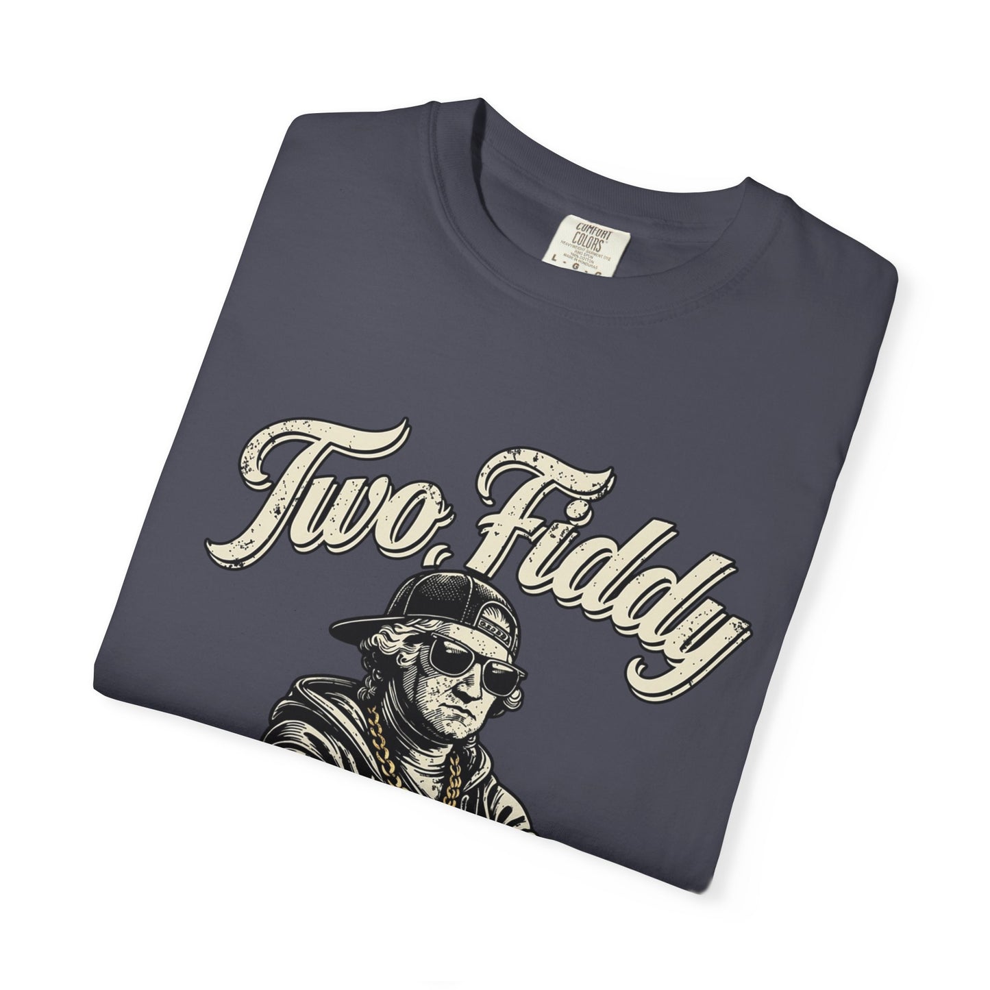 Two Fiddy Retro Rap Tee — Vintage Style "Two Fiddy" Graphic T-Shirt