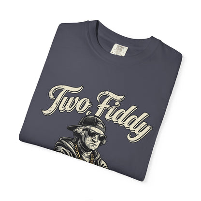 Two Fiddy Retro Rap Tee — Vintage Style "Two Fiddy" Graphic T-Shirt