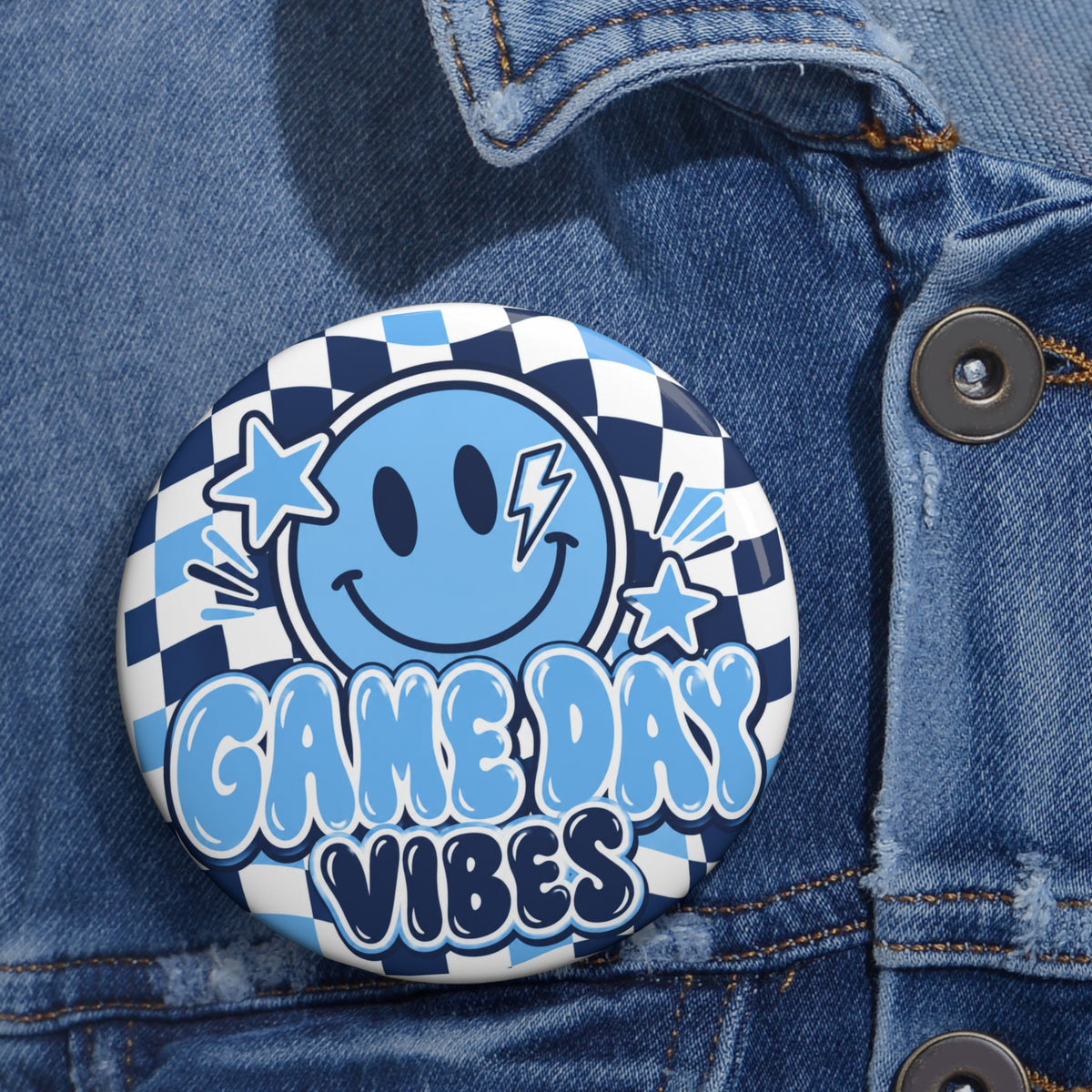 Frenship Memorial Game Day Vibes Pin Button