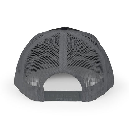 YDWOH Embroidered Trucker Cap - Retro Curved Lettering Snapback Hat