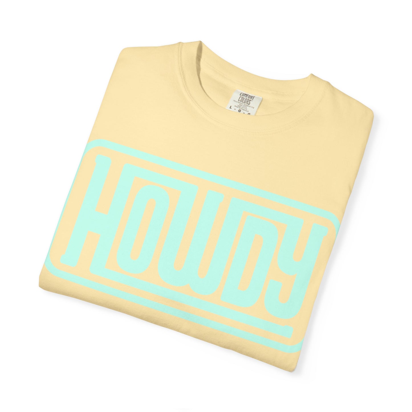 Howdy Graphic T-Shirt — Retro Mint Logo Tee