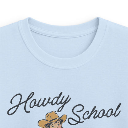 Howdy School Kid Tee — Cute Rodeo Pony Kids T-Shirt