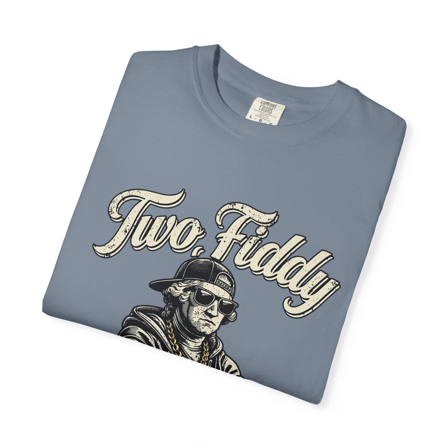 Two Fiddy Retro Rap Tee — Vintage Style "Two Fiddy" Graphic T-Shirt