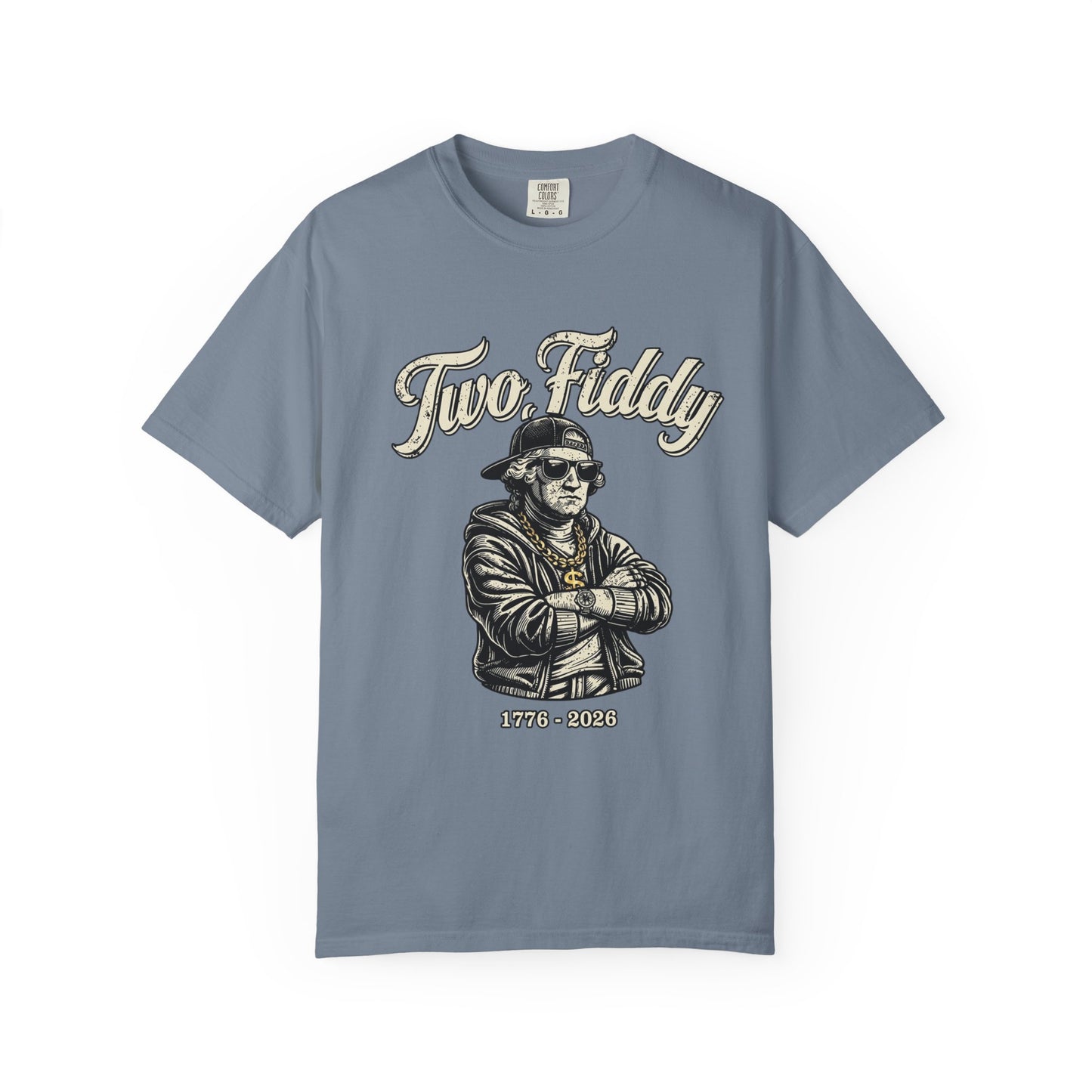 Two Fiddy Retro Rap Tee — Vintage Style "Two Fiddy" Graphic T-Shirt