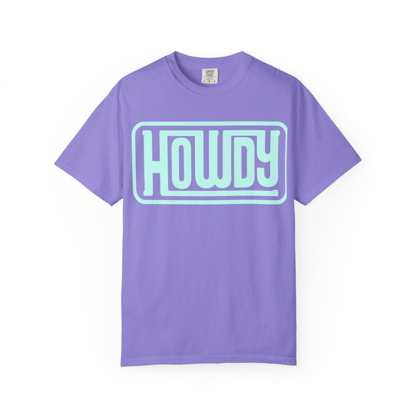 Howdy Graphic T-Shirt — Retro Mint Logo Tee