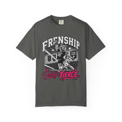 Friendship Tigers Volleyball "Pretty Fierce" Graphic T-Shirt