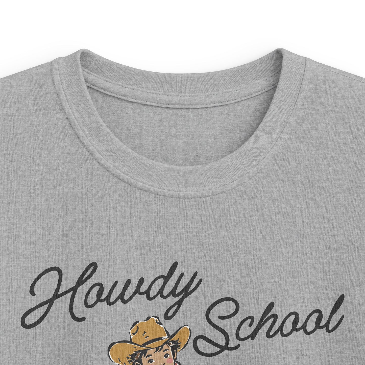 Howdy School Kid Tee — Cute Rodeo Pony Kids T-Shirt