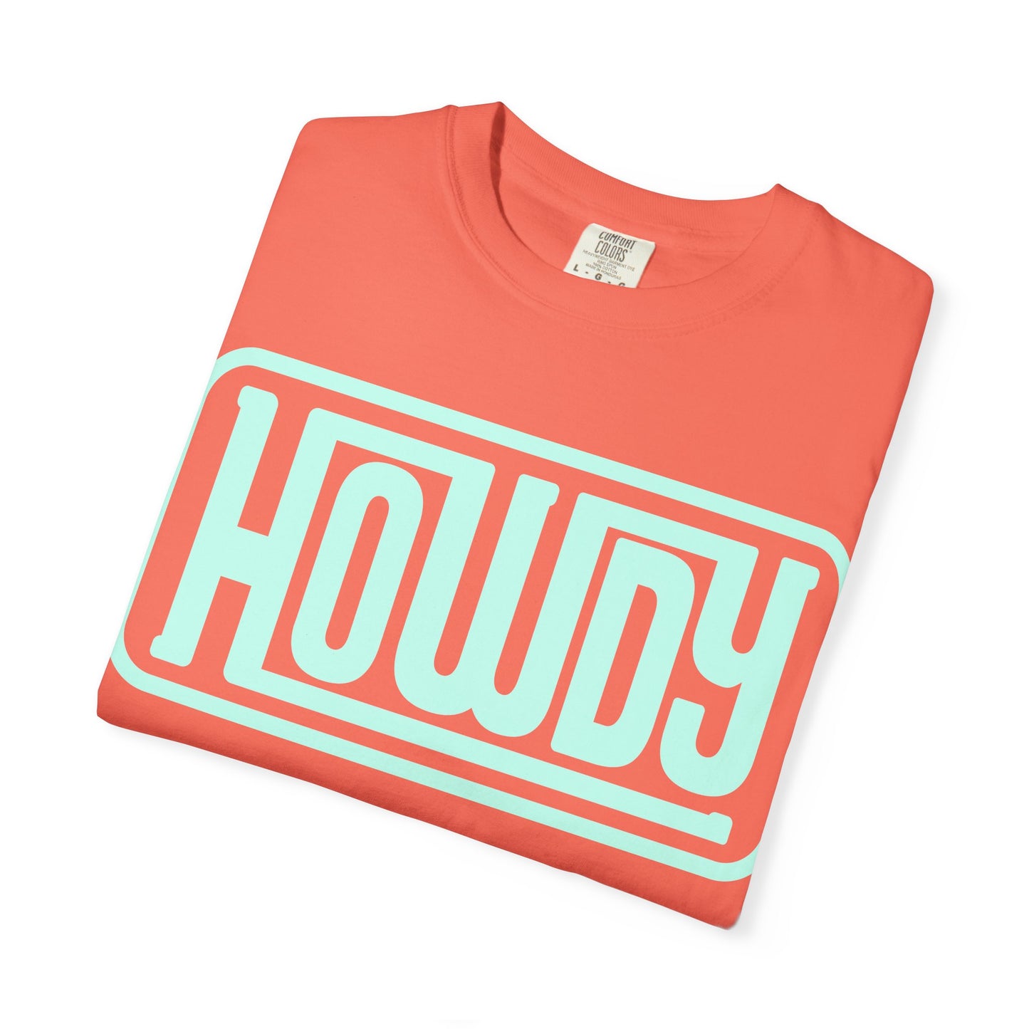 Howdy Graphic T-Shirt — Retro Mint Logo Tee