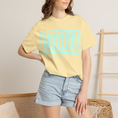 Howdy Graphic T-Shirt — Retro Mint Logo Tee