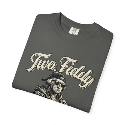 Two Fiddy Retro Rap Tee — Vintage Style "Two Fiddy" Graphic T-Shirt