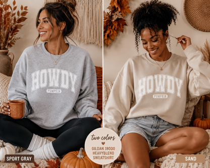 Howdy Campus Crewneck Sweatshirt