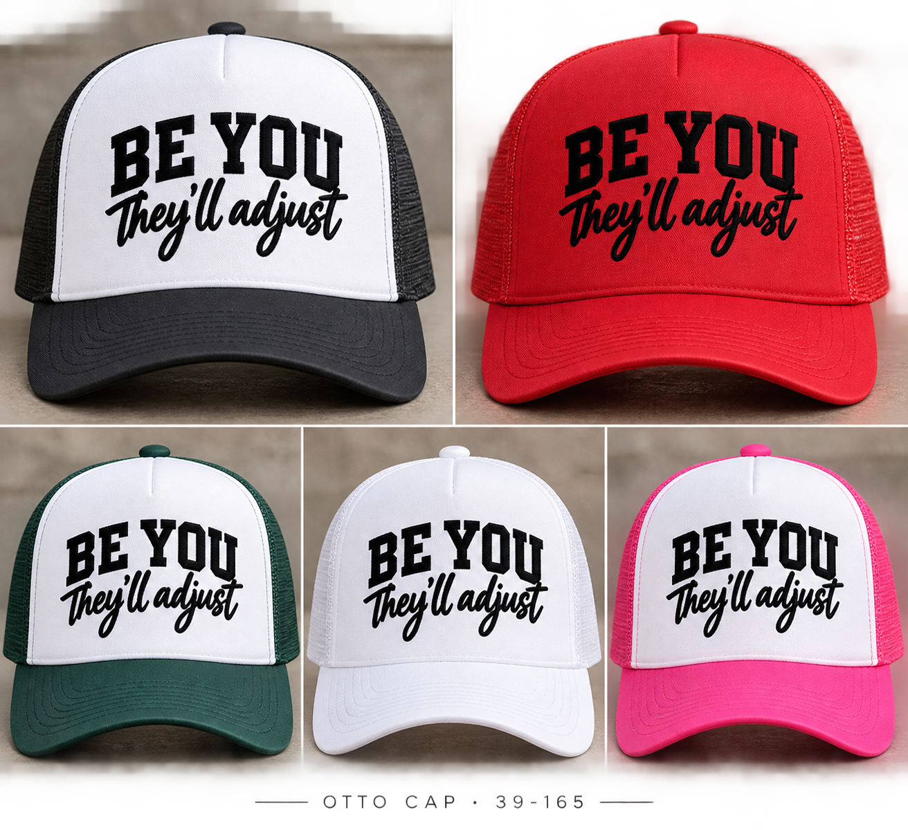 Embroidered Foam Trucker Hat