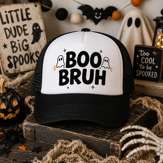 Boo Bruh Trucker Hat