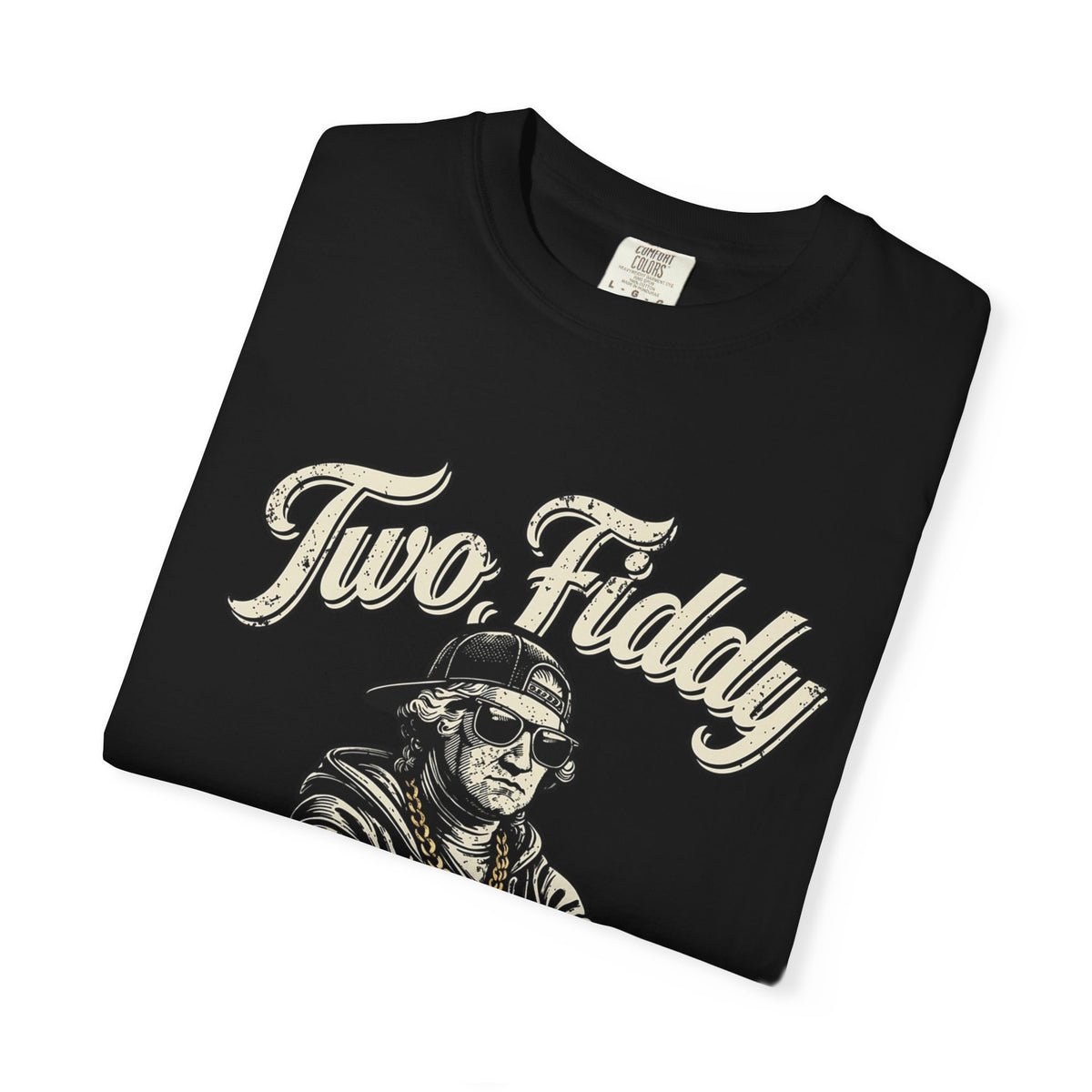 Two Fiddy Retro Rap Tee — Vintage Style "Two Fiddy" Graphic T-Shirt