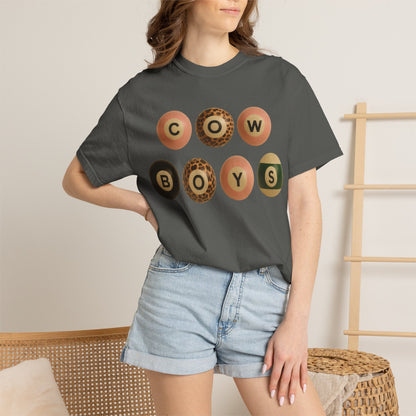 Cowboys Vintage Pool Ball Graphic T‑Shirt