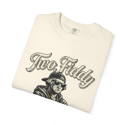 Two Fiddy Retro Rap Tee — Vintage Style "Two Fiddy" Graphic T-Shirt