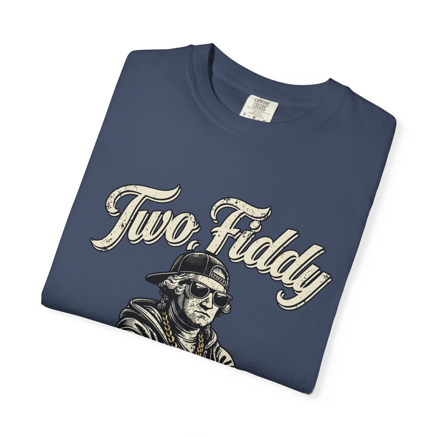 Two Fiddy Retro Rap Tee — Vintage Style "Two Fiddy" Graphic T-Shirt