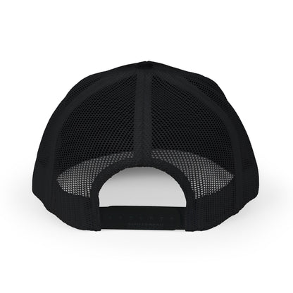 YDWOH Embroidered Trucker Cap - Retro Curved Lettering Snapback Hat