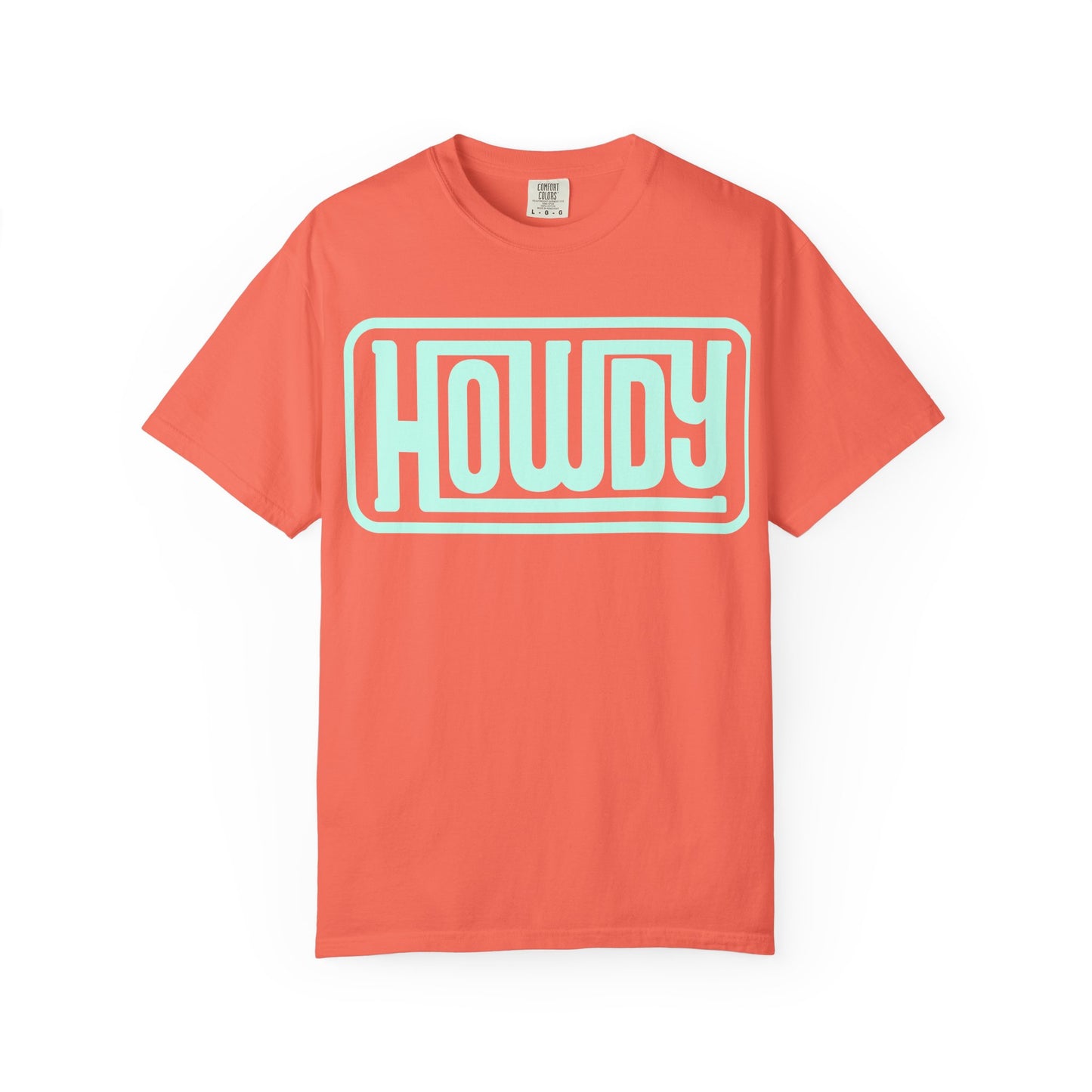 Howdy Graphic T-Shirt — Retro Mint Logo Tee