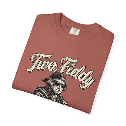 Two Fiddy Retro Rap Tee — Vintage Style "Two Fiddy" Graphic T-Shirt