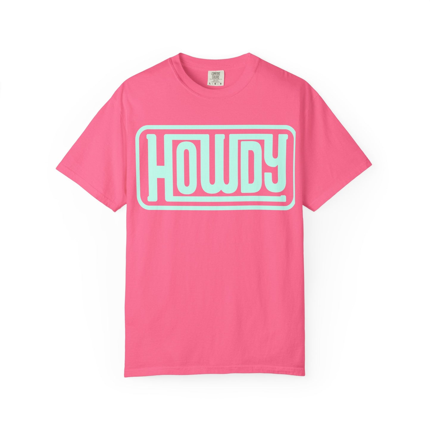 Howdy Graphic T-Shirt — Retro Mint Logo Tee
