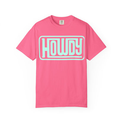 Howdy Graphic T-Shirt — Retro Mint Logo Tee