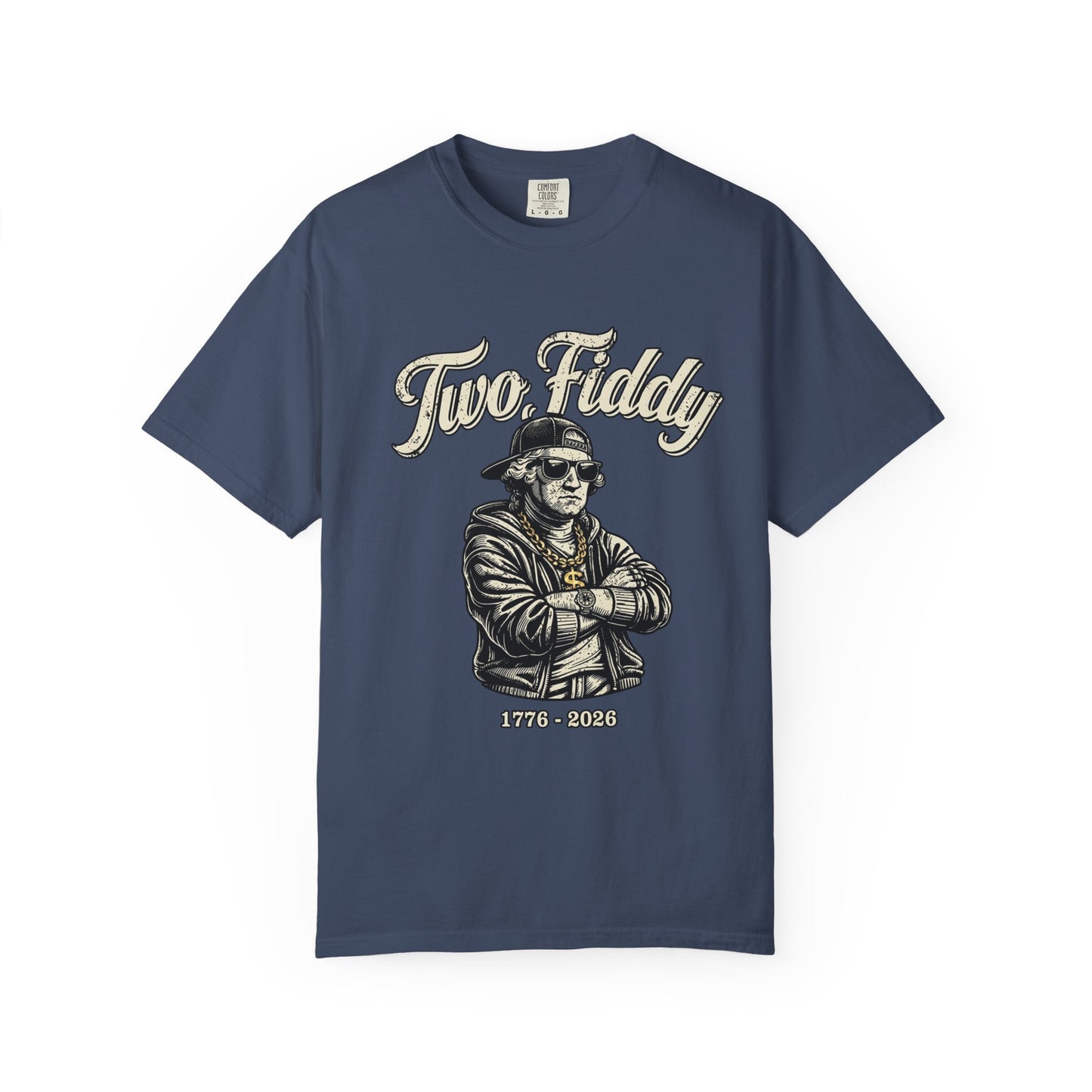 Two Fiddy Retro Rap Tee — Vintage Style "Two Fiddy" Graphic T-Shirt