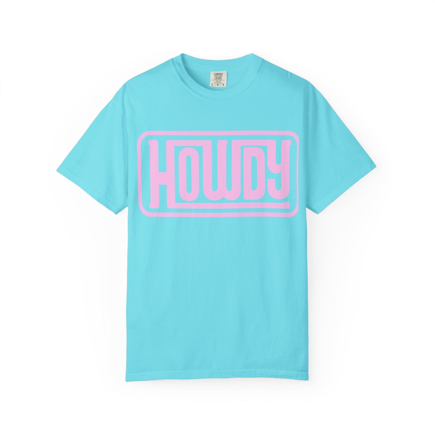 Howdy Graphic T-Shirt — Retro Pink Welcome Design