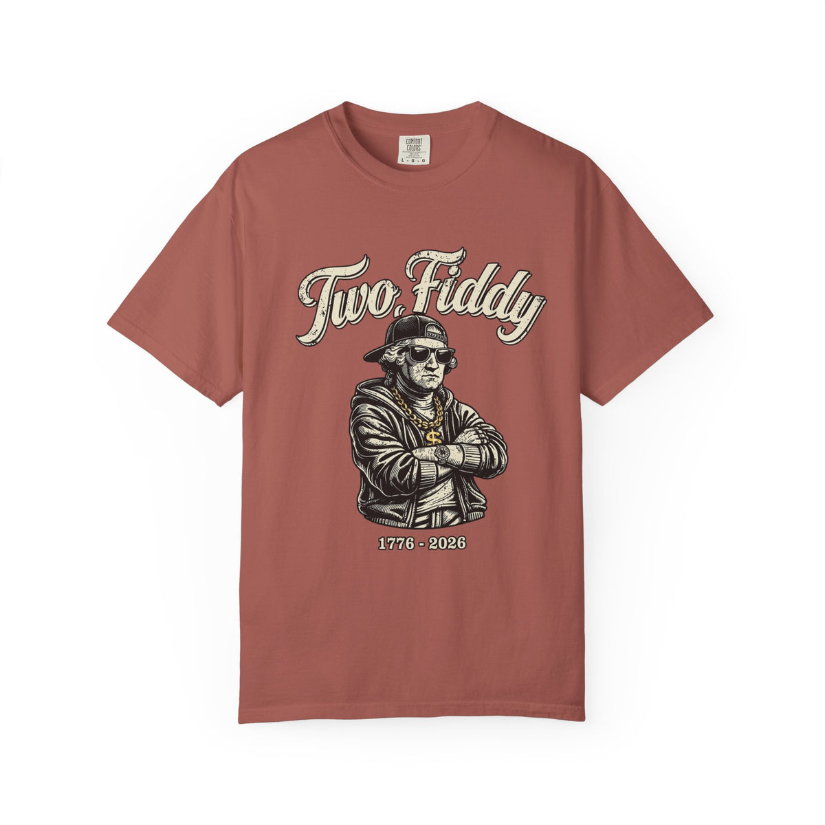 Two Fiddy Retro Rap Tee — Vintage Style "Two Fiddy" Graphic T-Shirt