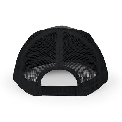 YDWOH Embroidered Trucker Cap - Retro Curved Lettering Snapback Hat