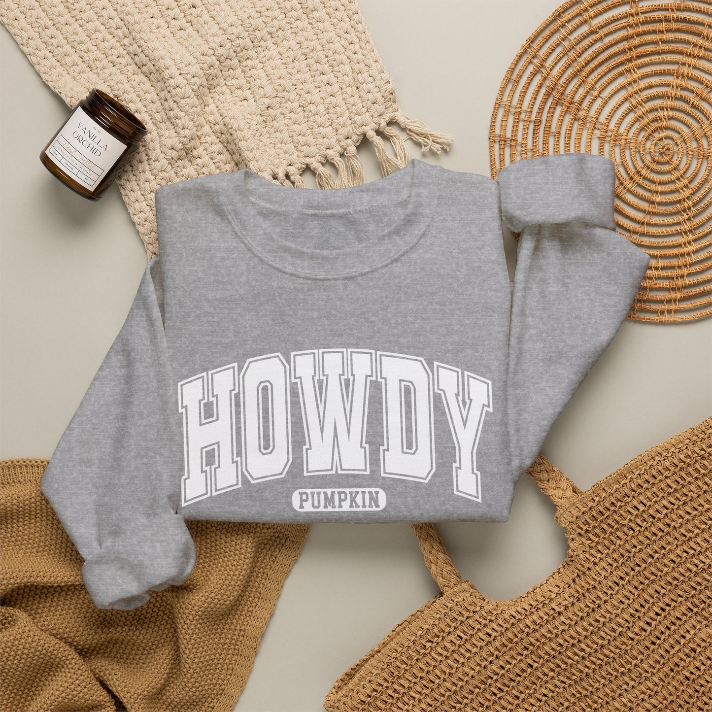 Howdy Campus Crewneck Sweatshirt