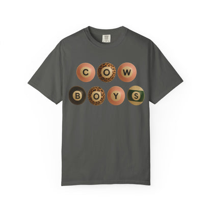 Cowboys Vintage Pool Ball Graphic T‑Shirt