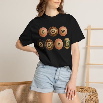 Cowboys Vintage Pool Ball Graphic T‑Shirt
