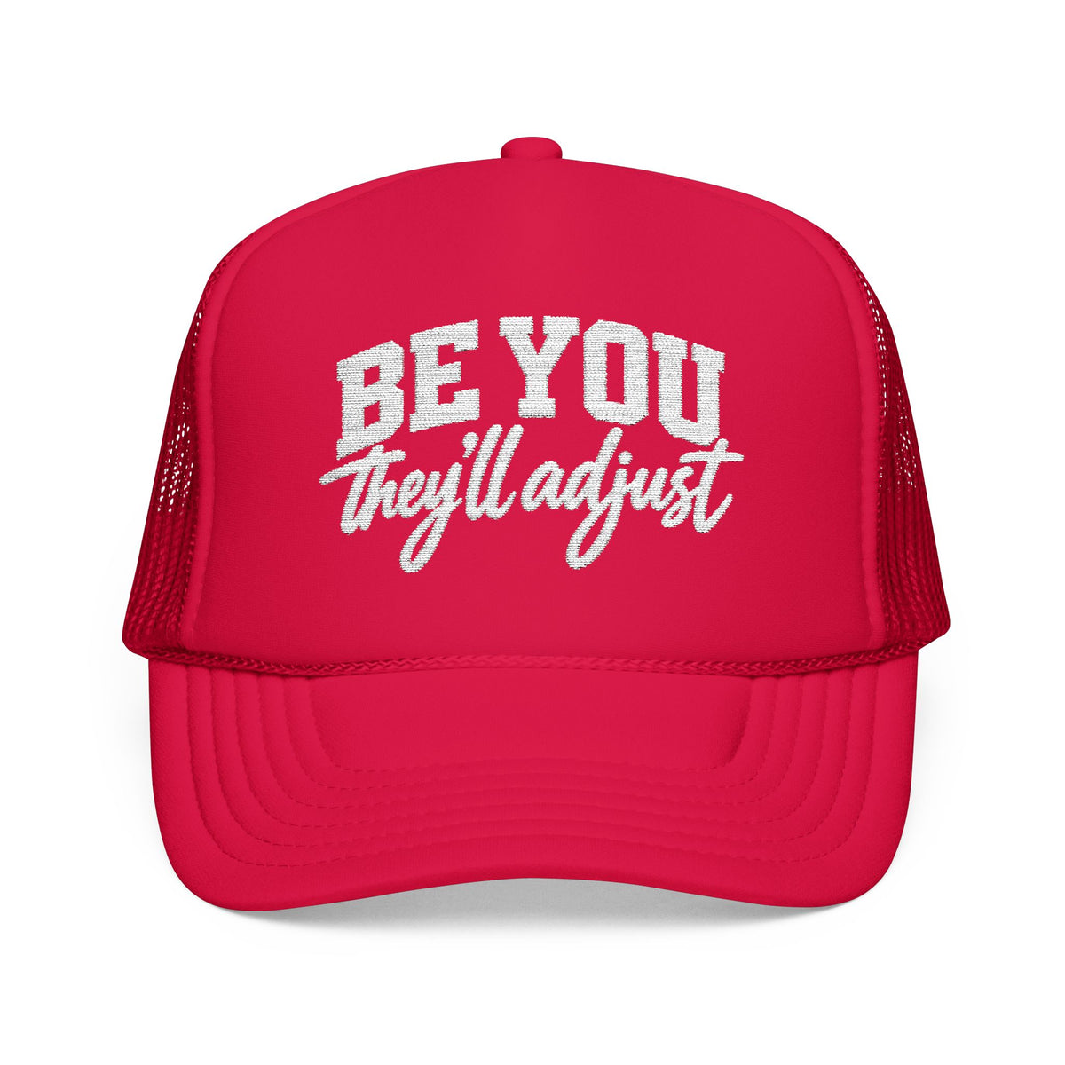 Embroidered Foam Trucker Hat